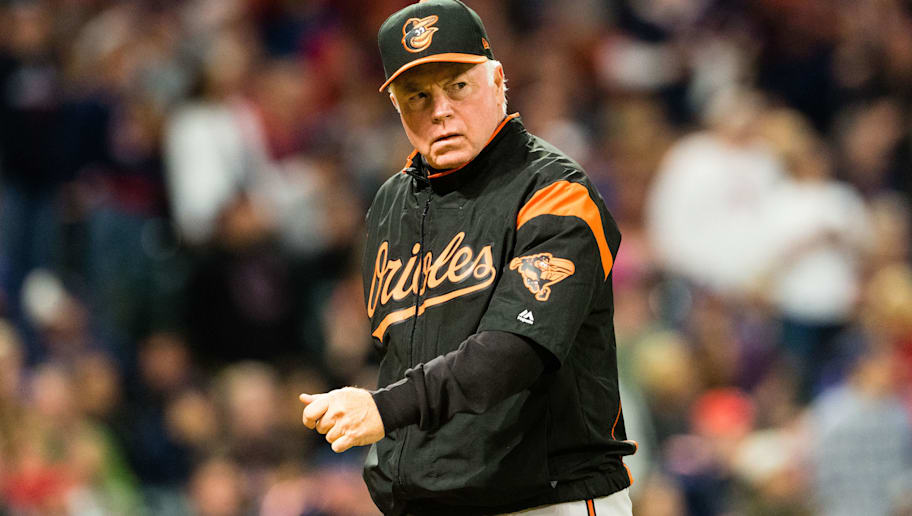 buck showalter orioles jersey