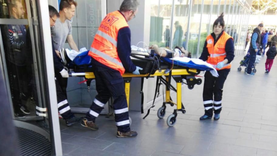Bizarre Spanish Midfielder Falls From Third Floor Of Hotel Before