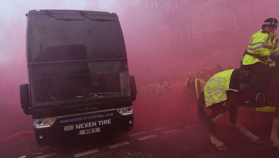 Pep Guardiola Slams Liverpool Fans And Police After Bus Attack Before Champions League Game Ht Media