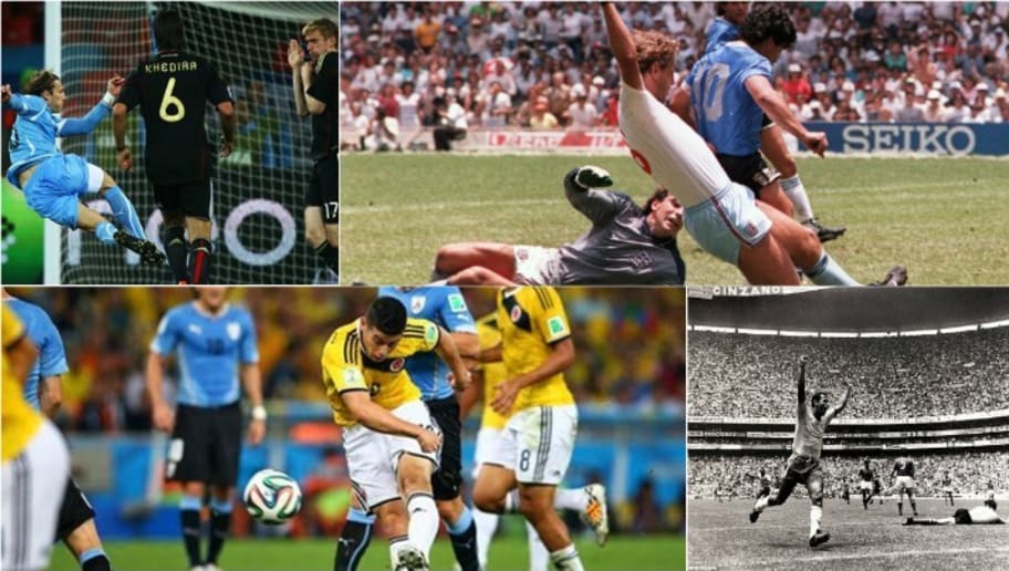 El Mejor Gol De Cada Mundial Desde Mexico 1970 Hasta Brasil 2014 90min