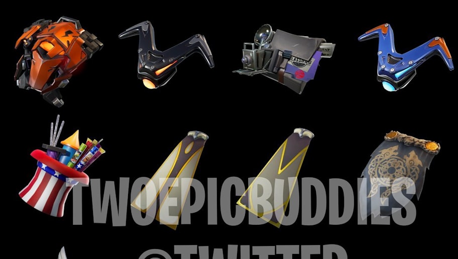 Fortnite Dataminers Reveal Possible New Back Blings Pickaxes And - fortnite dataminers reveal possible new back blings pickaxes and gliders