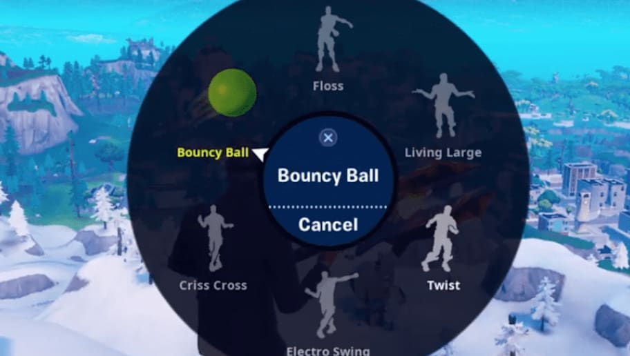 fortnite bouncy ball