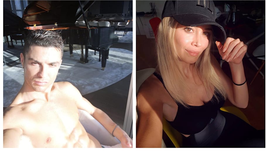 Diletta Leotta E Cristiano Ronaldo Cr7 La Giornalista Di Dazn