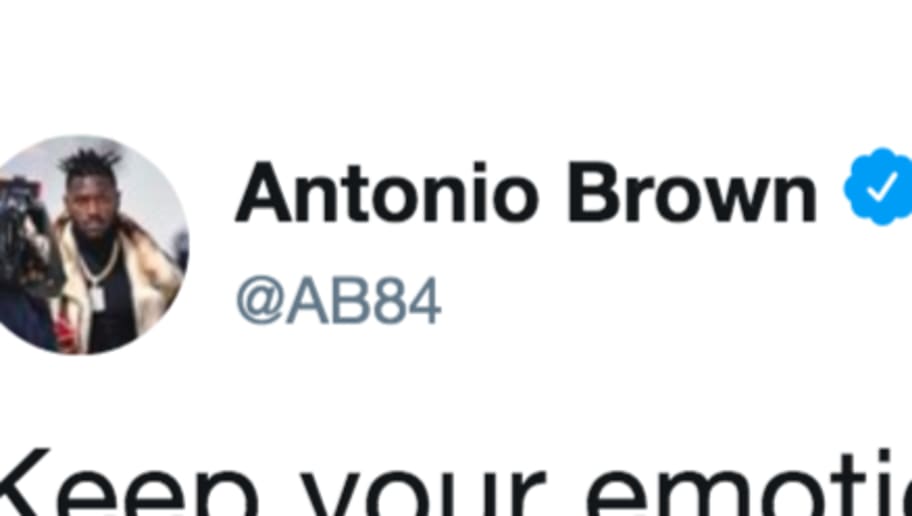 Antonio Brown Posts Hypocritical Tweets About Emotions And Takes Shot At Juju Smith Schuster 12up Antonio Brown Posts Hypocritical Tweets About Emotions And Takes Shot At Juju Smith Schuster 12up
