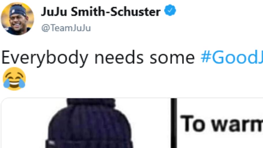 Juju Smith Schuster Shares Comical Meme To Remind Everyone He S A Fan Favorite 12up