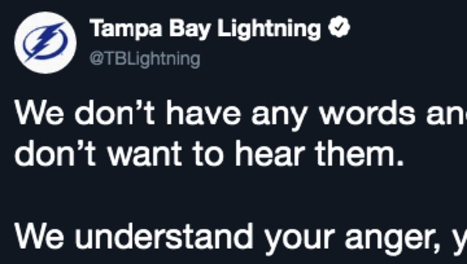 Lightning S Tweet After Historic Collapse Is The Saddest Thing Ever Ht Media