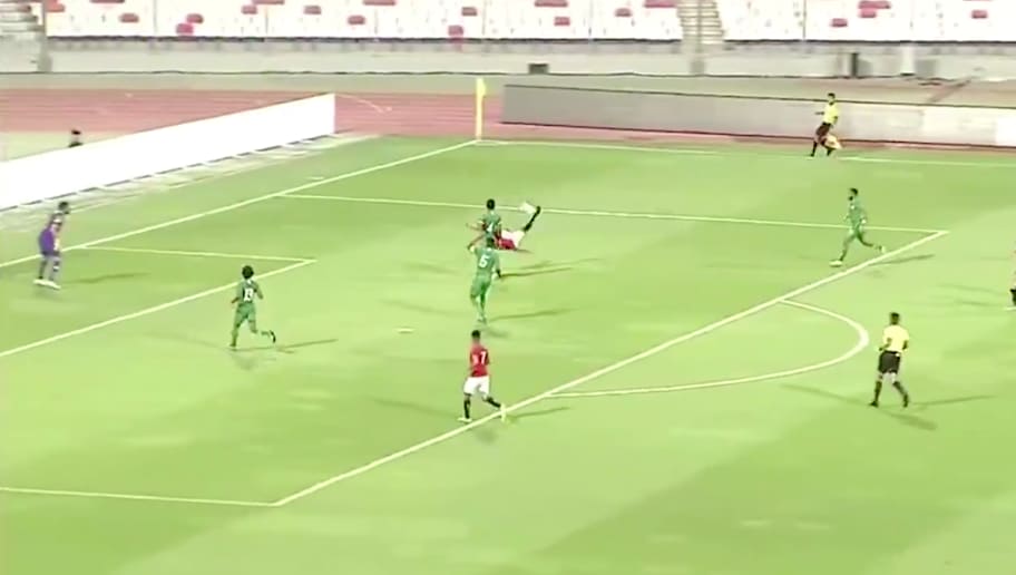 Yemen International Defies Physics With Insane Overhead Kick ...