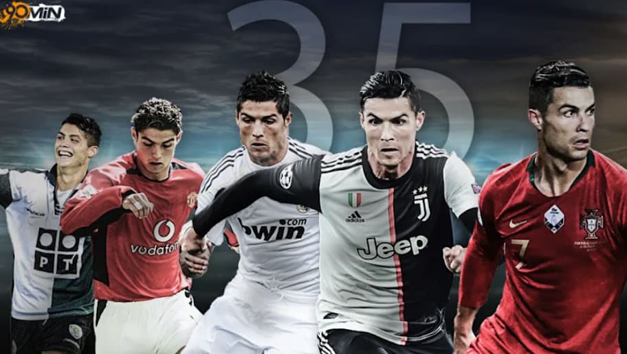 Cristiano Ronaldo Vor Und Nach Seinem 30 Geburtstag Ein