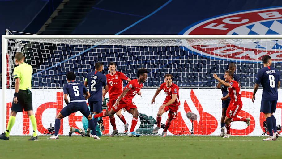 Psg 0 1 Bayern Munich Player Ratings Kingsley Coman Header Breaks Parisian Hearts Ruiksports Com
