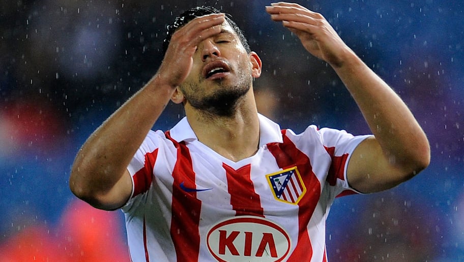 Atletico de Madrid's Argentinian forward