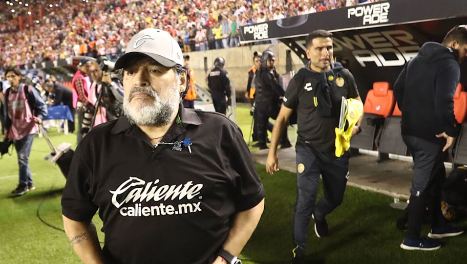 Las Dos Ofertas Que Recibio Diego Maradona Tras Su Experiencia En Dorados 90min