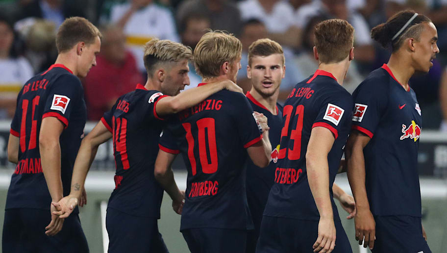 RB Leipzig gewinnt das Freitagspiel in Gladbach - Werner ...