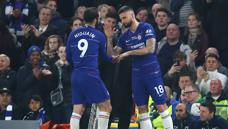 Olivier Giroud,Gonzalo Higuain