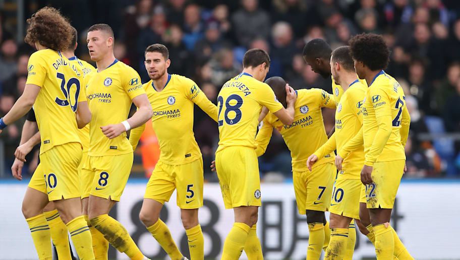 Crystal Palace 0 1 Chelsea Report Ratings Reaction As Patient Blues Edge Past Stubborn Eagles 90min