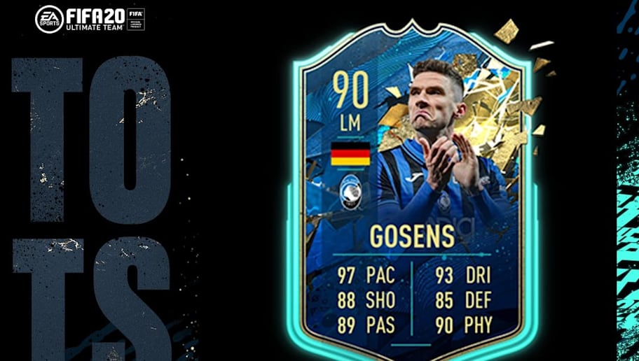 Robin Gosens Fifa 20 How To Get The Totssf Sbc Item Ht Media