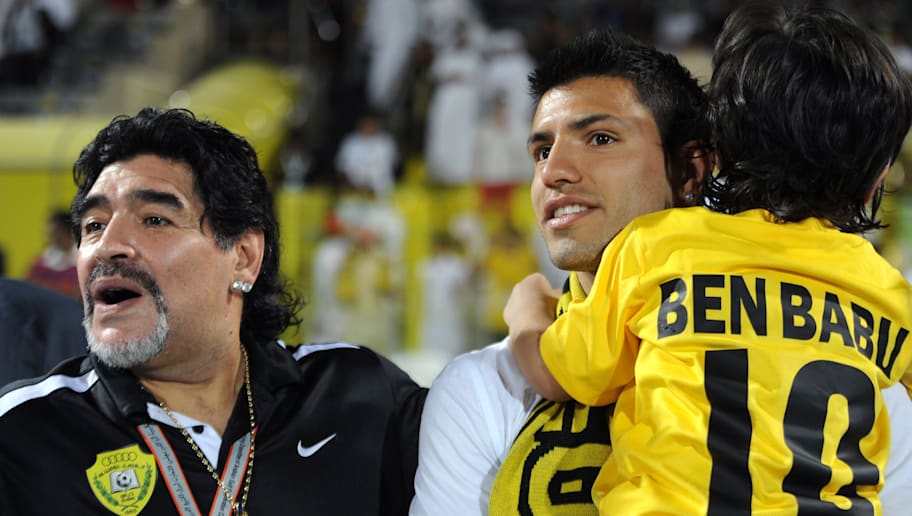 Diego Maradona Upset With Lionel Scaloni For Disrespecting Sergio Aguero Ht Media