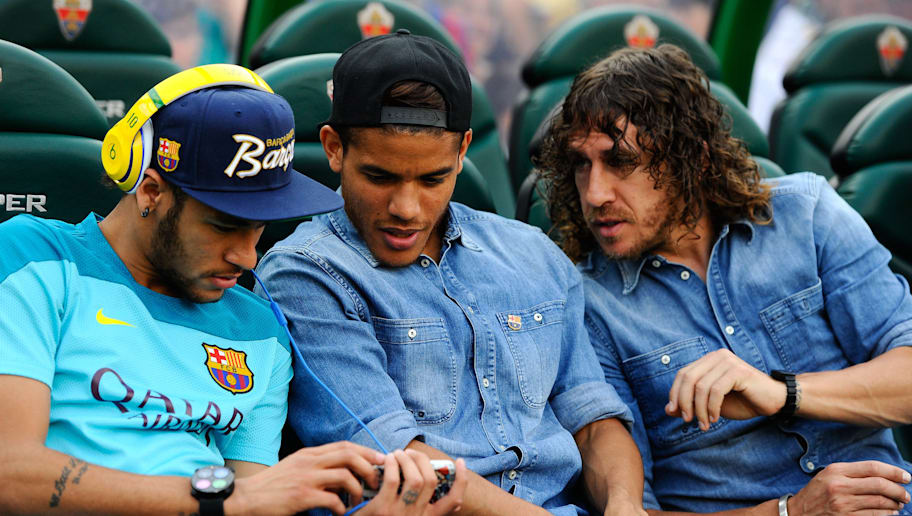 Puyol neymar clearance
