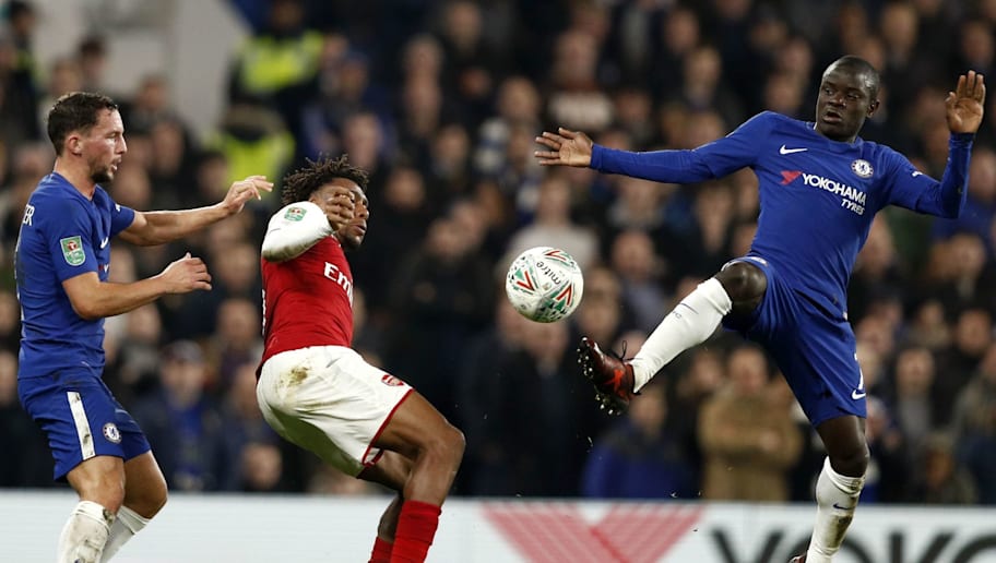 ADRIAN DENNIS/GettyImages FBL-ENG-LCUP-CHELSEA-ARSENAL