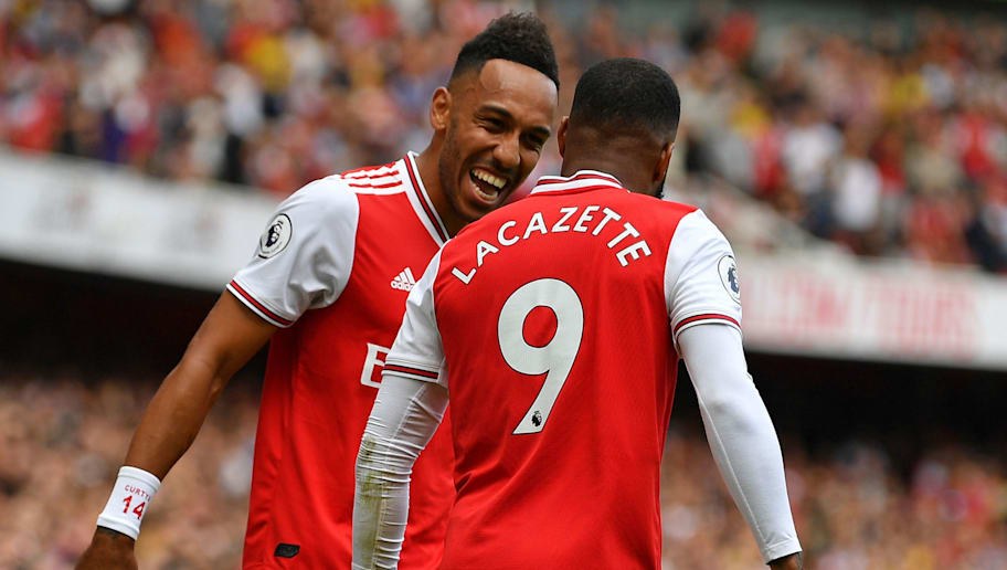 Aubameyang Lacazette Dan Pepe Bisa Ikuti Jejak Sukses Trisula Lini Depan Liverpool 90min