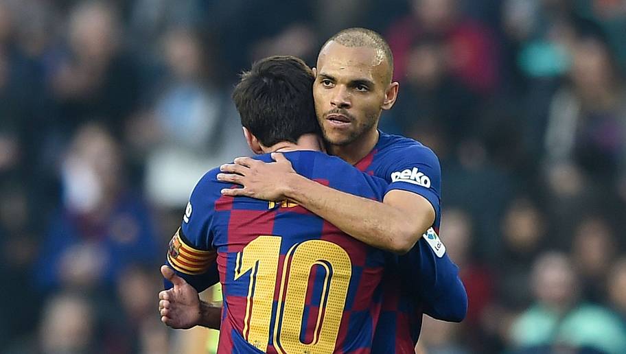 If Football Were A Religion Messi Might Be A God Martin Braithwaite In Awe Of Barcelona Star Ht Media The messi brand is a direct reflection of the qualities leo messi demonstrates on and off the pitch: martin braithwaite in awe of barcelona