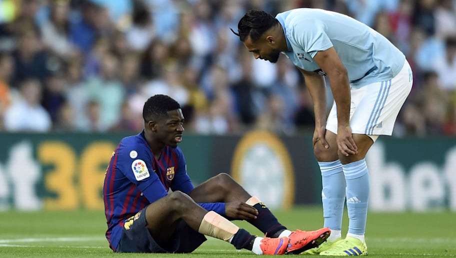 Barcelona Manager Ernesto Valverde Says Ousmane Dembele May Have Suffered A Muscular Tear Ht Media