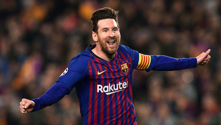 Il Manchester United Si Inchina Al Solito Messi 3 0 Barcellona Blaugrana In Semifinale 90min