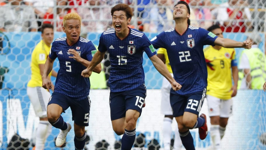 Colombia 1 2 Japan Player Ratings As Blue Samurai Upset 10 Man Colombia In Saransk 90min