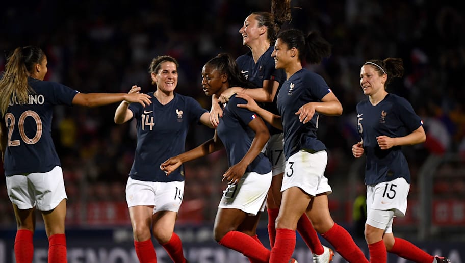 Resultado de imagem para franÃ§a seleÃ§Ã£o feminina