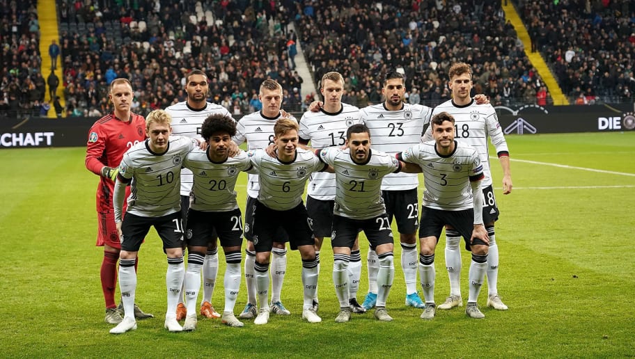 Spieler der deutschen Nationalmannschaft sind zu sehen