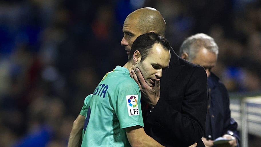 Andr?s Iniesta,Josep Guardiola
