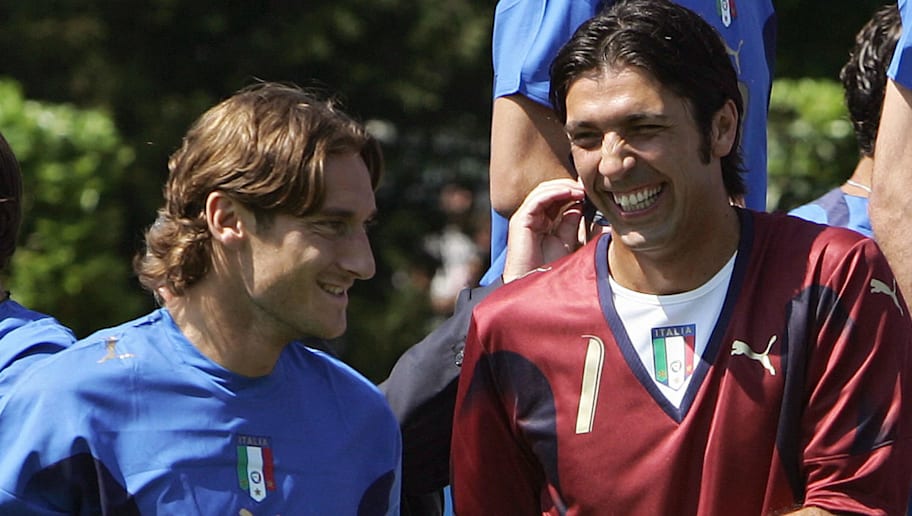 La lettera di Totti a Buffon: 