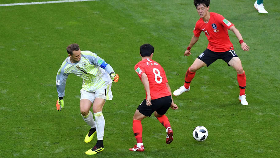 South Korea 2 0 Germany Player Ratings As Holders Germany Crash