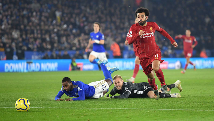 Mohamed Salah,Kasper Schmeichel,Ricardo Pereira