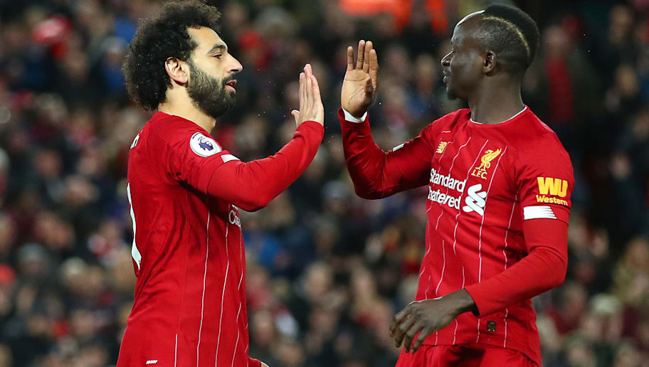 Clive Brunskill/GettyImages Sadio Mane,Mohamed Salah