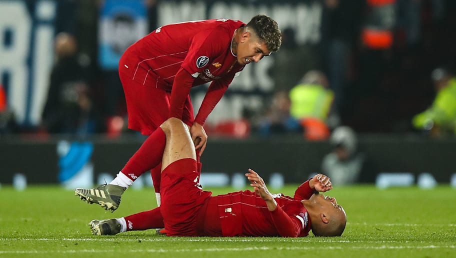 Liverpool Fear Fabinho Could Miss Up To 6 Weeks Of Action Following Injury In Napoli Draw 90min