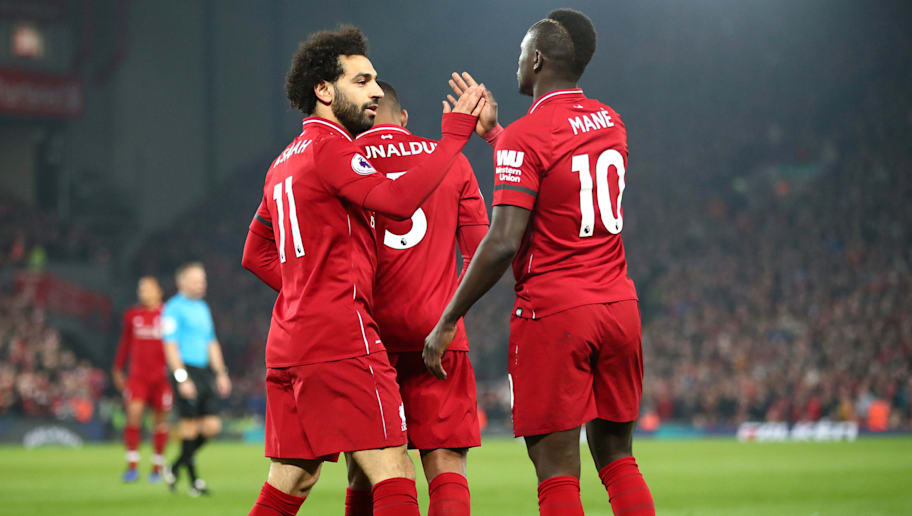 Clive Brunskill/GettyImages Sadio Mane,Mohamed Salah