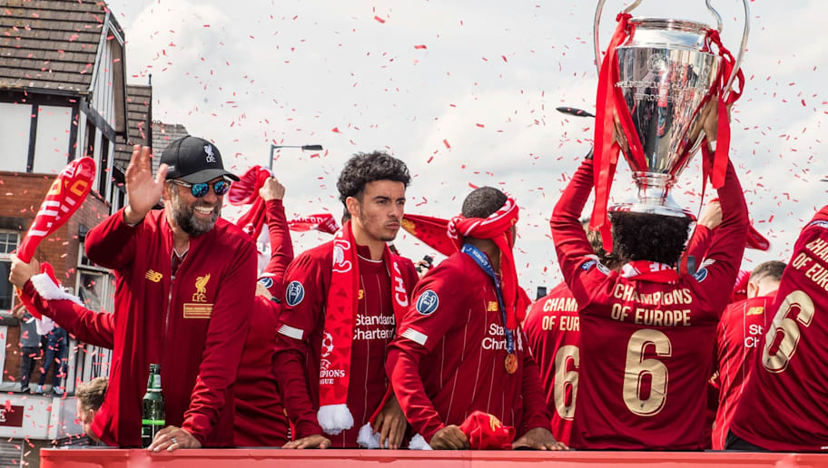 Liverpool Parade to Celebrate Winning UEFA Champions League