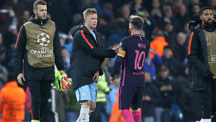 De Bruyne Messi