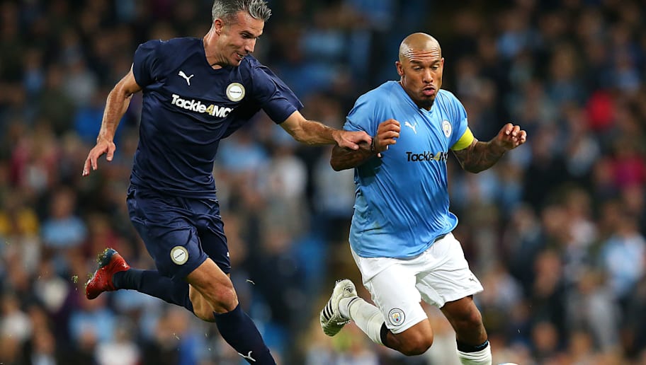 Alex Livesey/GettyImages Nigel de Jong,Robin Van Persie