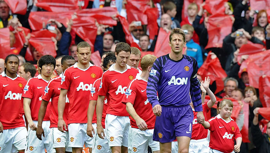 Manchester United's Dutch goalkeeper Edw