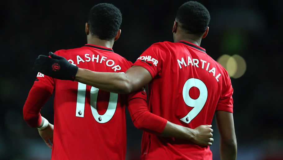 Catherine Ivill/GettyImages Marcus Rashford,Anthony Martial