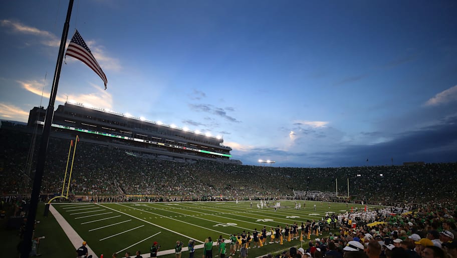 Notre Dame Stadium Looks Completely Different As It Transitions
