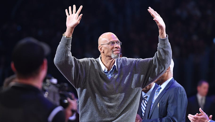 Kevork Djansezian/GettyImages Kareem Abdul-Jabbar