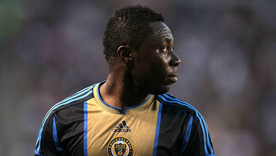CARSON, CA - JULY 04: Freddy Adu #11 of the Philadelphia Union looks to his teammates prior to a Union cornerkick during the MLS match against the Los Angeles Galaxy at The Home Depot Center on July 4, 2012 in Carson, California. The Union defeated the Galaxy 2-1. (Photo by Victor Decolongon/Getty Images) 