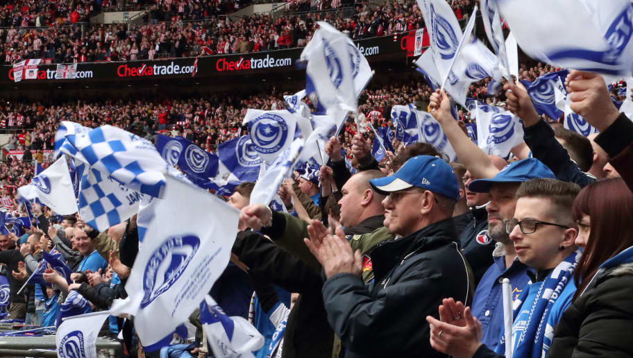 Portsmouth Sell Initial Allocation Of Over 50 000 Tickets For Efl Trophy Final At Wembley 90min
