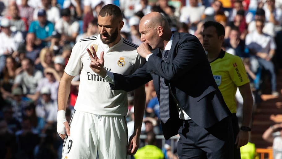 Zinedine Zidane,Karim Benzema