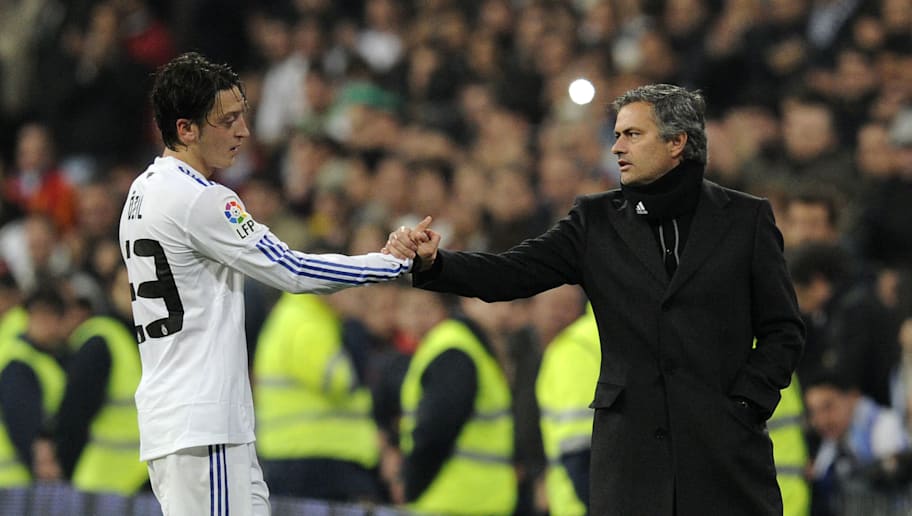 Real Madrid's Portuguese coach Jose Mour