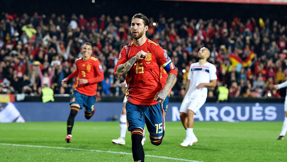 Spanyol 2 1 Norwegia Rodrigo Dan Ramos Beri Tiga Poin Pertama Untuk Timnas Spanyol 90min