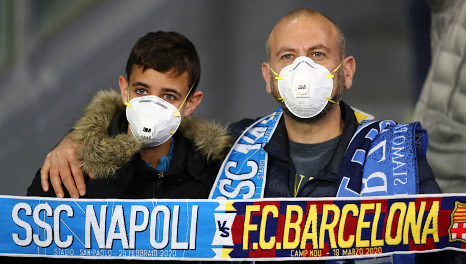 Coronavirus Update Juventus Vs Milan Postponed Barcelona Vs Napoli Clash In Doubt 90min