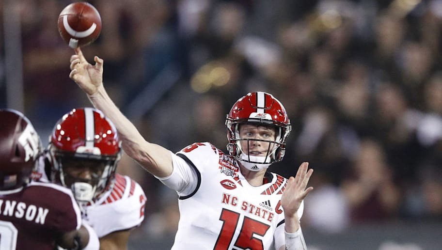 Bengals Trade Up With 49ers To Select Nc State Qb Ryan Finley 12up Finley was positively dreadful in relief of burrow against washington in week 11. state qb ryan finley 12up